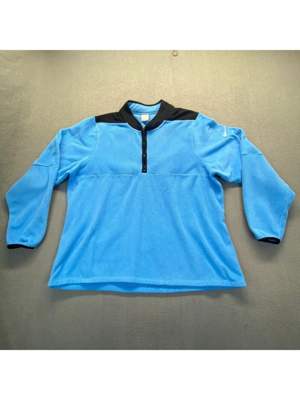 Nike Therma Fit Victory  1/2 Zip  Golf  Fleece Blue  Mens Size XL